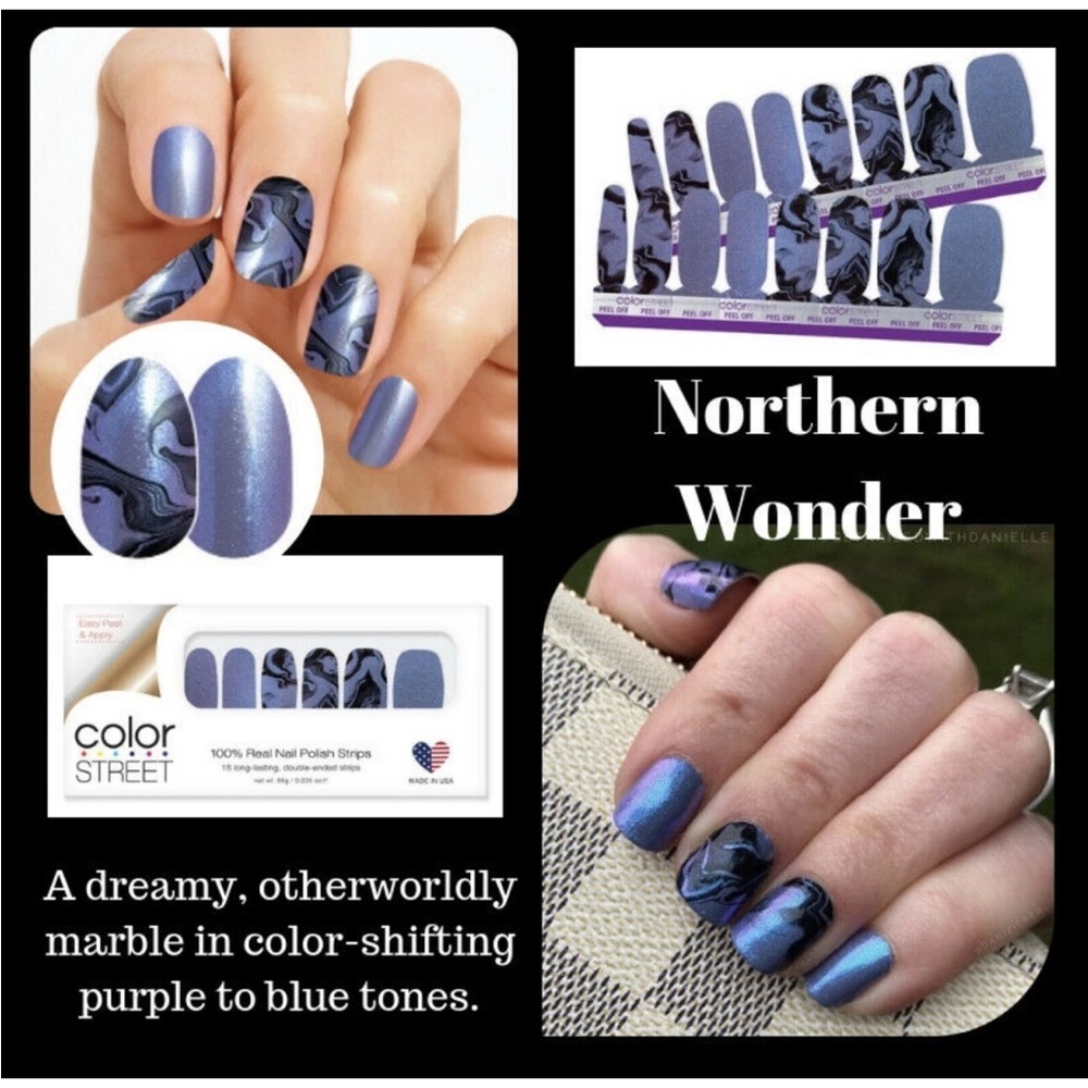 Color Street Nail Polish Northern Wonder. New in sealed package.
